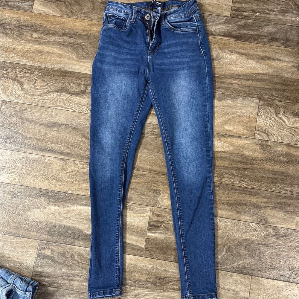 Wax Jean High Rise Dark Blue Jeans